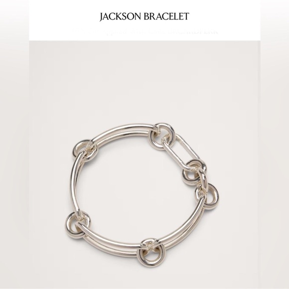 Banana Republic Jackson bracelet in 14 k gold or sterling silver plated - Picture 13 of 15